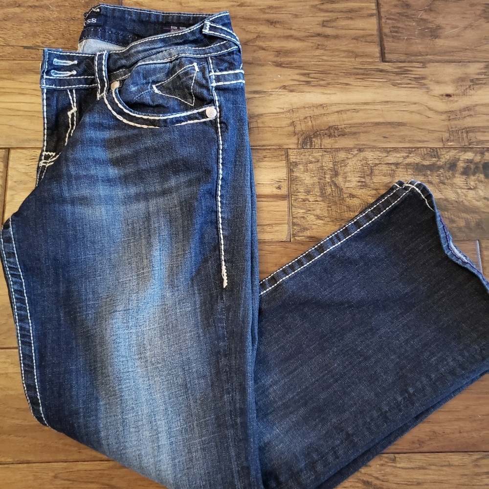 Vigoss Dark Boot Cut Jeans Size 11/12